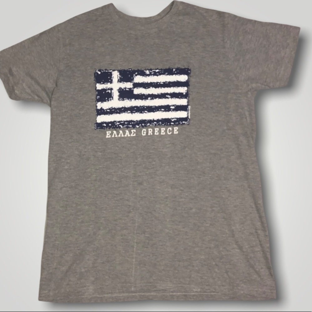 B&C Greece American Flag Shirt